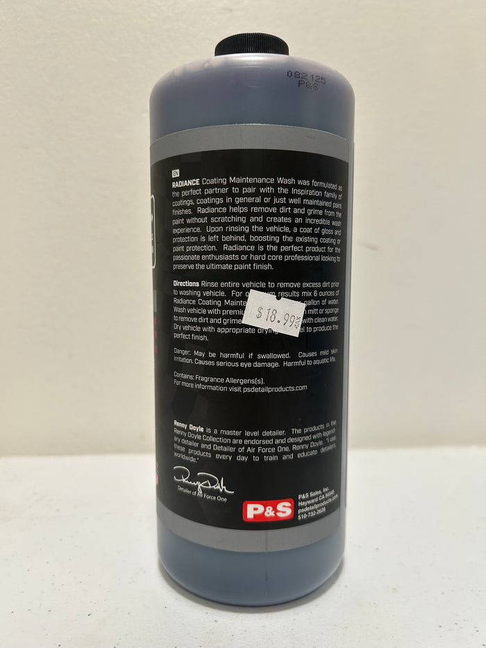 P&S Radiance Coating Maintenance Wash